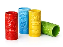 kolorowe-kieliszki-tiki-do-shotow-ceramiczny-zestaw-w-tropikalnym-stylu
