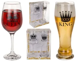 king-i-queen-kieliszek-do-wina-i-kufel-do-piwa-zestaw-dla-pary