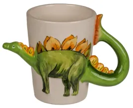 bialy-kubek-dinozaur-3d-stegozaur