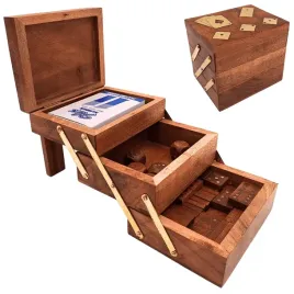 elegancki-zestaw-gier-3w1-w-drewnianym-pudelku-karty-kosci-i-domino