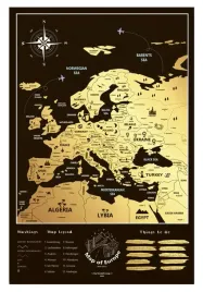 mapa-europy-zlota-mapa-zdrapka