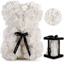 bialy-mis-z-roz-25-cm-pudelko-na-prezent