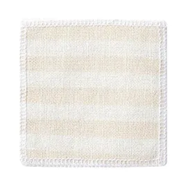 plocienna-podkladka-pod-kubek-10-x-10-cm-kremowa-w-zolte-paski-do-sublimacj
