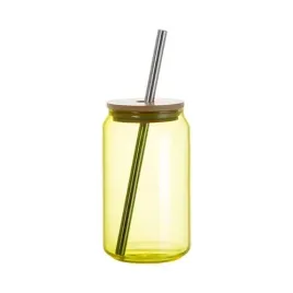szklanka-400-ml-ze-slomka-i-bambusowa-pokrywka-do-sublimacji-zolta