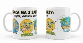praca-ma-3-zalety-smieszny-prezent-do-pracy-kubek-330ml