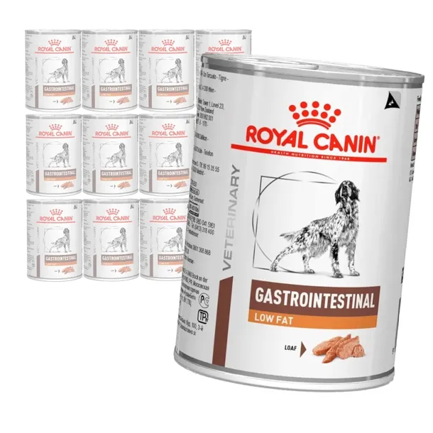 Royal Canin Veterinary VHN Dog Gastrointestinal Low Fat 12x420g Mokra Karma