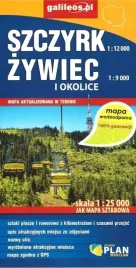 mapa-wodoodporna-szczyrk-zywiec-i-okolice-praca-zbiorowa