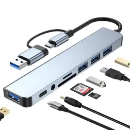 hub-usb-c-8w1-adapter-hdmi-4k-rj45-lan-2xusb-3-0-sd-microsd-laptop-macbook