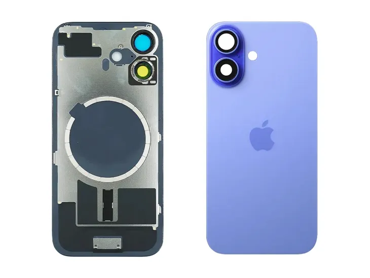 Szybka Tył Klapka Baterii z obiektywem Apple iPhone 16 Niebieski