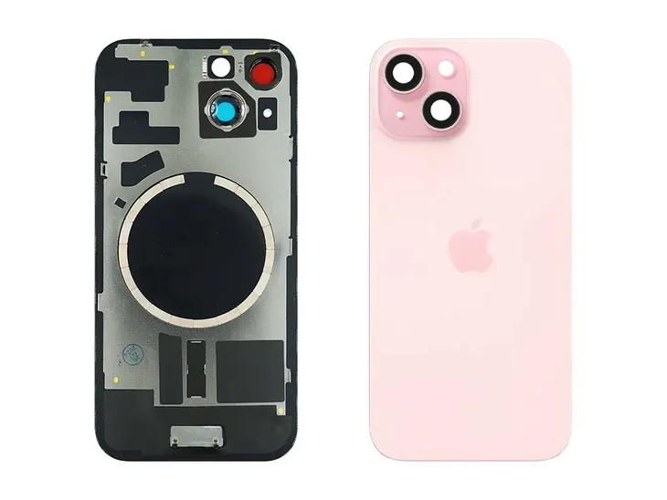 Szybka Tył Klapka Baterii z obiektywem Apple iPhone 15 Różowy