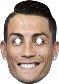 maska-papierowa-cristiano-ronaldo-na-twarz-z-gumka