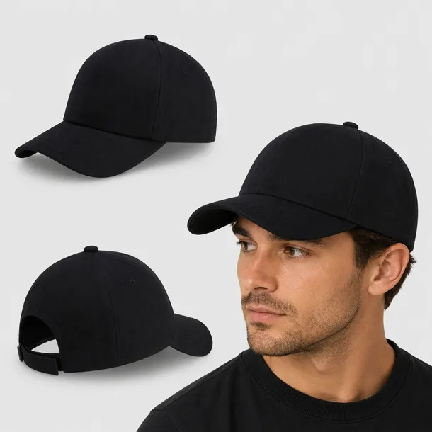 CZAPKA Z DASZKIEM 4F UNISEX MĘSKA DAMSKA BEJSBOLÓWKA L/XL CZARNA U551 SS26
