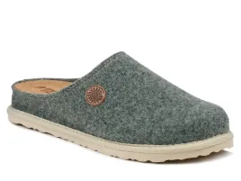 kapcie-damskie-filcowe-zielone-inblu-cs-47-pantofle-domowe-zakryte-palce