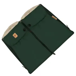 zaffiro-mufka-rekawiczki-do-wozka-ocieplana-welna-nordico-bottle-green