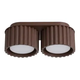 plafon-aura-2-brazowy-gx53
