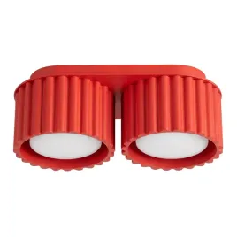 plafon-aura-2-czerwony-gx53