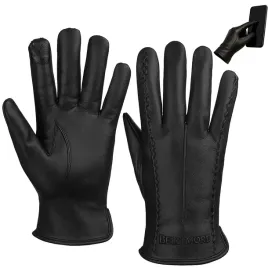 rekawiczki-skorzane-damskie-czarne-polar-touch-finger-na-dotyk-beltimore-k3