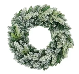 wianek-swiateczny-zielony-bialy-tworzywo-sztuczne-45-cm