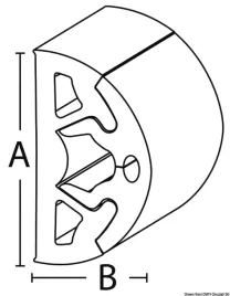 profil-blotnika-bino-czarna-zaslepka-65-mm-osculati-44-045-95