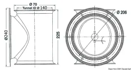 tunel-lewmar-do-rufowego-napedu-o-140-mm-osculati-02-043-01