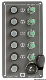 panel-sterujacy-elite-5-przelacznikow-gniazdo-osculati-14-705-00