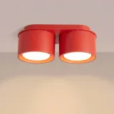 plafon-modo-2-czerwony-gx53