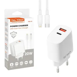 ladowarka-sieciowa-teltech-usb-typ-c-25w-kabel-typ-c-lightning-bialy