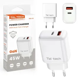 bardzo-szybka-ladowarka-sieciowa-teltech-gan-usb-typ-c-45w-pd-pps-biala
