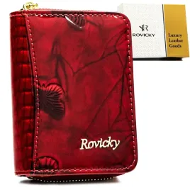 czerwony-portfel-damski-ze-skory-naturalnej-z-systemem-rfid-zamykany-suwak