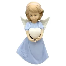 figurka-aniolek-porcelanowy-niebieski-14cm