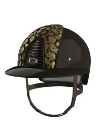 kep-kask-cromo-2-0-polish-metal-brown-baboon-lame-gold-polo-peak-m