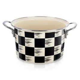 garnek-emaliowany-szachownica-22-cm-4-l