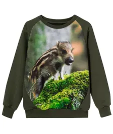 bluza-dziecieca-wadera-zielona-z-warchlakiem-98-104