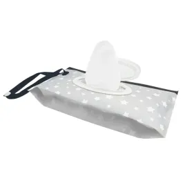 bocioland-etui-na-chusteczki-nawilzane-szare-gwiazdki