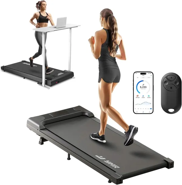 Bieżnia Elektryczna Do Biegania Chodzenia Joggingu 1-6km/h 2w1 100kg