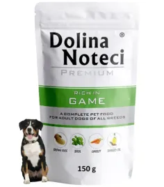 dolina-noteci-premium-mokra-karma-dla-psa-saszetka-dziczyzna-150g