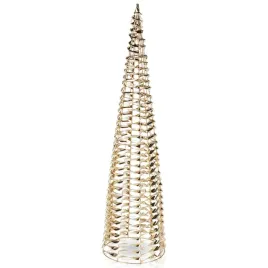 choinka-swiecaca-stozek-zlota-80-led-80-cm