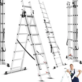 drabina-aluminiowa-3x7-stopni-wielofunkcyjna-150kg-wys-robocza-5m-500-mocna