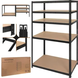 regal-magazynowy-pako-czarny-180x100x60-5-polek-1000-kg-pako