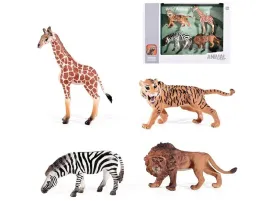 figurki-zwierzat-dzikie-zwierzeta-zestaw-4-figurek-lew-tygrys-zebra-zyrafa