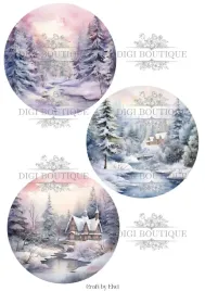 papier-ryzowy-25g-medaliony-xxl-mch058-domki-w-lesie