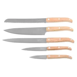 komplet-nozy-laguiole-oak-wood-stonewash-z-blokiem-magnetycznym