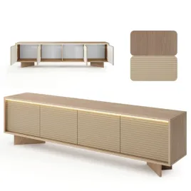 szeroki-stolik-rtv-204-cm-do-salonu-dab-cappuccino-ryflowany-led-emilo