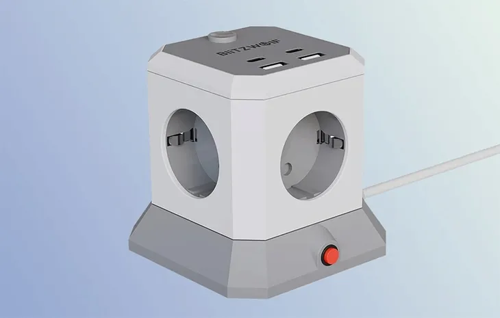 przedluzacz-blitzwolf-bw-ec1-4xac-2xusb-a-2xusb-c-stan-opakowania-oryginalne