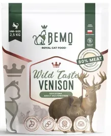 karma-sucha-dla-kota-bemo-cat-wild-taste-venison-dziczyzna-25-kg