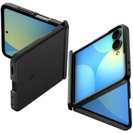 etui-do-samsung-z-flip-8-spigen-air-fit-pro-magfit-czarne