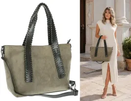torebka-damska-a4-shopper-zamszowa-torba-na-ramie-z-paskiem-mc788-zielona