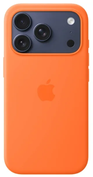 Etui Silikonowe Apple iPhone 17 Pro Orange MagSafe Pomarańczowe Plecki