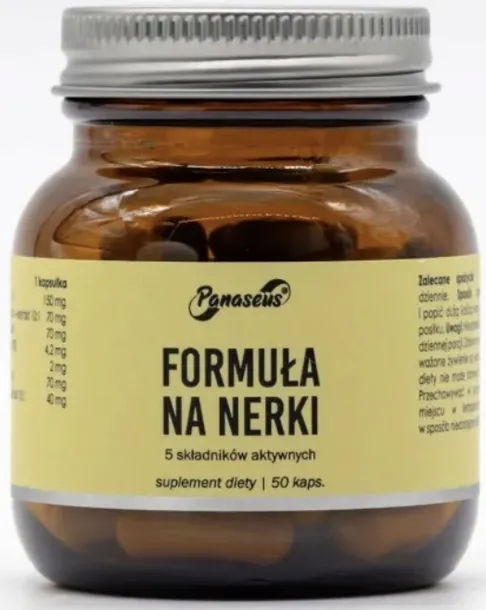 Panaseus - Formuła na nerki 50 kapsułek