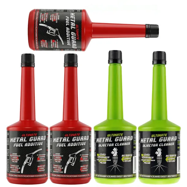 Metal Guard do Paliwa Diesel Benzyna LPG zestaw na 10 tyś wtryski DPF FAP
